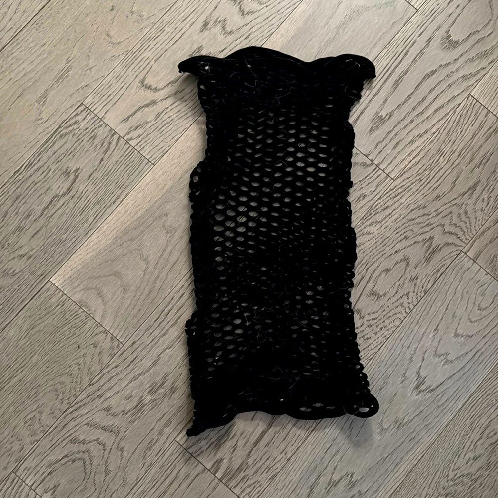 Fish net crop dress laugerie - Picture 1 of 1
